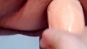 Anal For Anal 1st I Fuck Her In Her Ass Then She Fuck Me By Her Big Dildo A Lot Of Cum With It