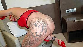 Three Incredible Squirtings From Tattooed Bitch