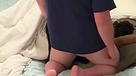 amateur homemade ebony girl fucks neighbor in bedroom