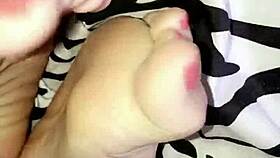 Pretty Feet With Tattoo In Fetish Play