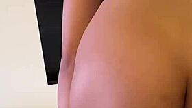 Backstage blowjob and riding with busty Latina model?