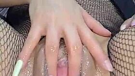 Hot Colombian Rabbitquicky Inserts Cucumber Into Wet Pussy For Multiple Orgasms
