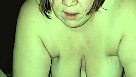 Big preggo tits get blown and fucked