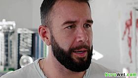 sexy blonde teen masseuse anna claire clouds teaches nuru massage to will pounder