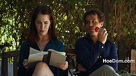 robby apples and evelyn claire ignite outdoor passion