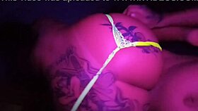 look at this hot one getting fucked in the dark