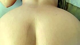 wild morning in a tent turned into riding a big booty beauty