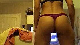 thai slut showin off her ass for horny american in bangkok