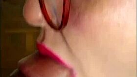 Brazilian babe gives a delicious blowjob to the big-titted moreno