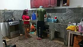 Neighbor reveals all while present.