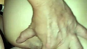 filling big white ass with cum like a whore