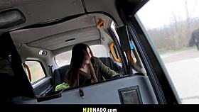 fit asian luna truelove fucks taxi driver on gym way