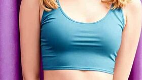 cute russian lingerie models posing barefoot