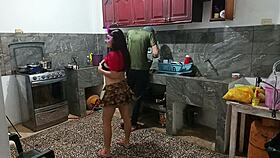 Neighbor reveals all while present.