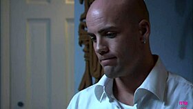 The Bald Guy Feels Intense Passion Screwing Hairless Brunette With Big Clit In Heels!