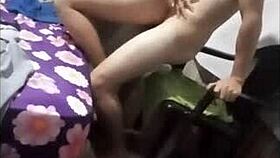 Caught my wife riding the neighbor's big cock 😱