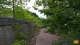 Hell Yeah! Sexy Russian slut cheats with stranger in public banging