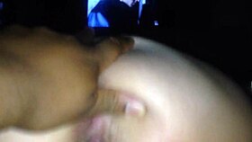 Japanese chick rides big black cock?