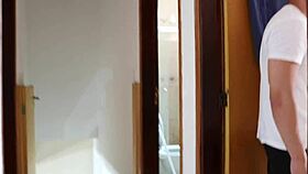 My wife helps the buyer sell my house faster 😉