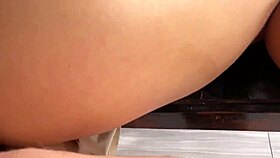 Spanish teacher fucks student on table during class with big cock