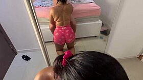 Latina Wife Begs Personal Trainer For Creampie Cumshot