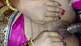 Why is the beautiful married bhabhi fucking herself at night?