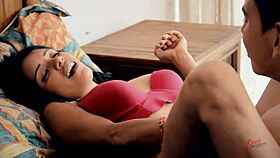 Annie and Arturo in intense teen cumshot sex!