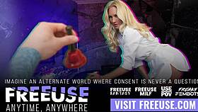 Yo, jelly wizard freeuse-styvmamma blir vild med stora tuttar i köket