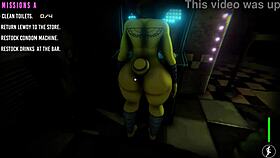 Ankh Bonfie Delivers Intense Titty Fuck Action.