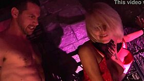 Rough Femdom Dominatrix Fucks Bound Submissive