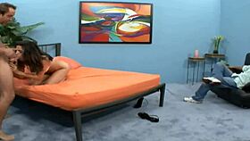 Watch Me Ride His Huge Cock