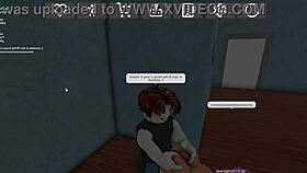 Fucking Some Roblox Pussy with Deepthroat Action