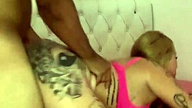 Blonde married woman loses her phone, and her intimate videos leak online