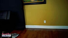 filthy sabrina says, 'i won't waste any drop of his warm cum'