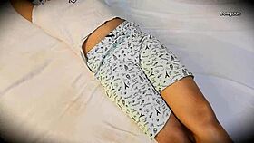 Big Tits Stepsister Gets Company From Stepbrother In Homemade Creampie Session