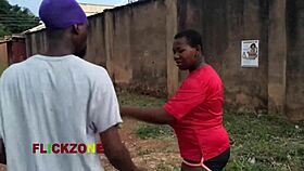 Sports love and sex with ebony girl next door, oiled big natural tits amateurs.