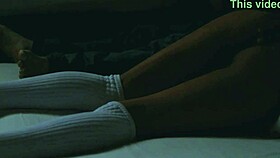 Stepfather Seduces Stepsister's Friend In Motel Escape?