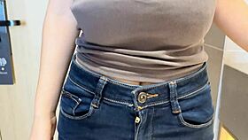 Firm Round Tits Fucked Hard In Mirror