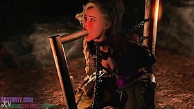 Gemma Smithy blowjob training