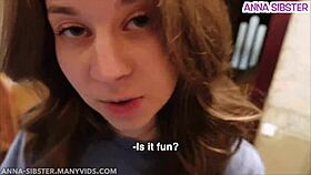 angry roommate turns into a slut after seeing my cock 😏