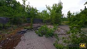 Hell Yeah! Sexy Russian slut cheats with stranger in public banging