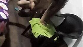 Caught my wife riding the neighbor's big cock 😱