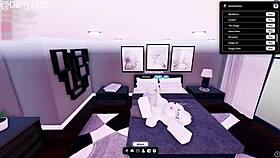 Watch this Roblox character with big tits getting fucked by monster cock