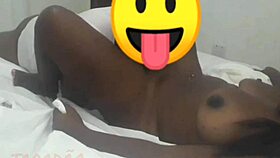 I feel intense pleasure as a black woman orgasms