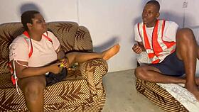 Having a deep conversation with my co-worker about pressing issues