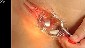 Blonde Babe Masturbates To Milk Squirt!