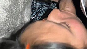 Housewife milf gets her hairy pussy fucked hard.