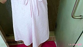 Asian Teen 18+ Model Relaxes in Sensual Bath During Photoshoot