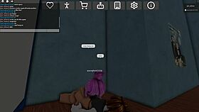 Fucking Some Roblox Pussy with Deepthroat Action