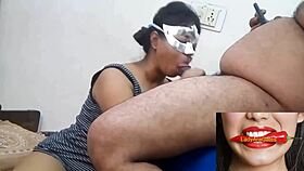 my sexy indian girlfriend getting a rough massage on webcam